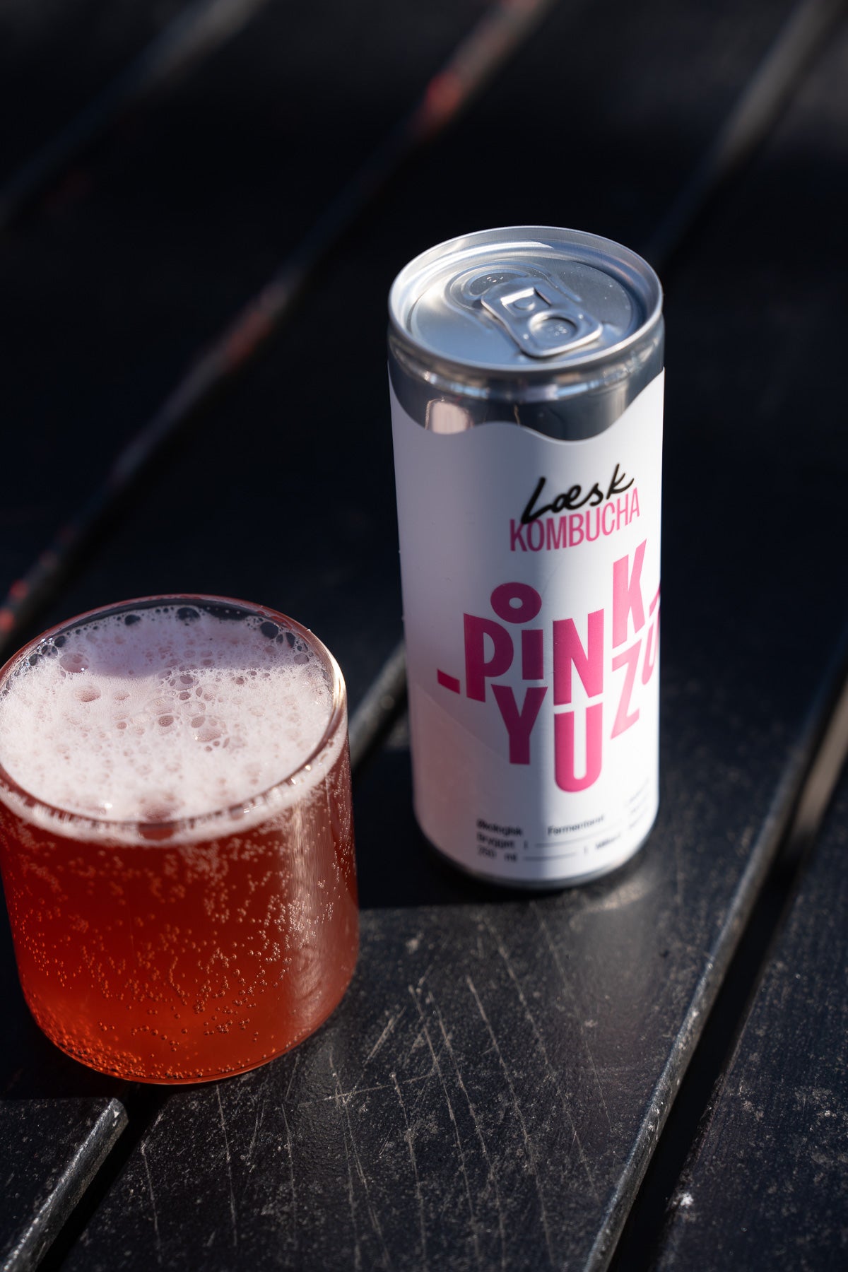 Pink Yuzu Kombucha