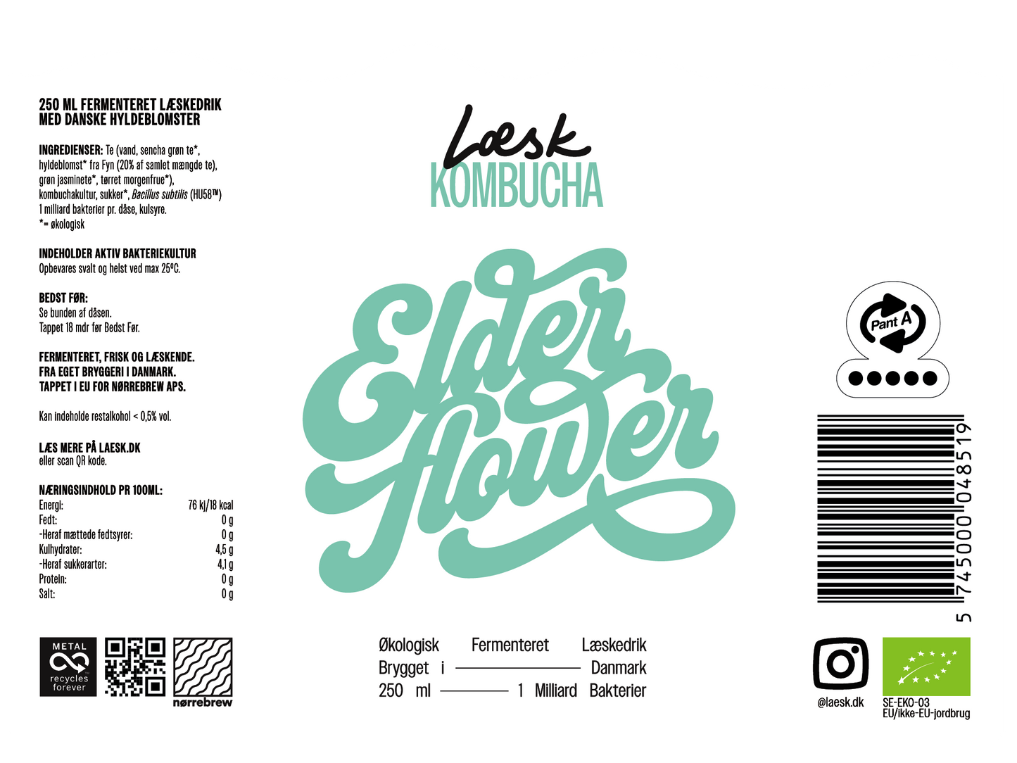 Elderflower Kombucha