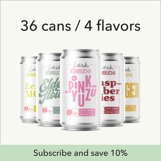 36 cans / 4 flavors