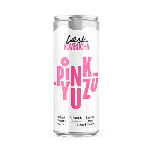 Pink Yuzu Kombucha
