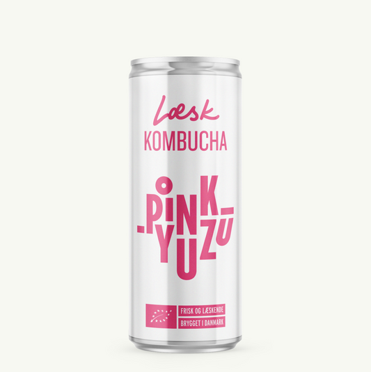 Pink Yuzu Kombucha